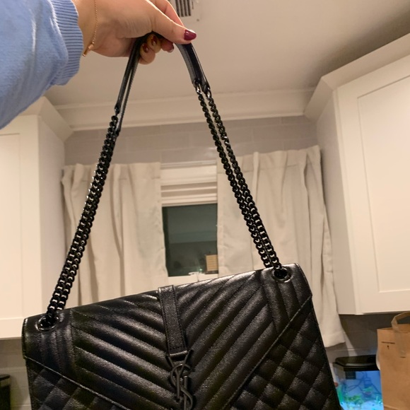 Authentic YSL large envelope bag - Picture 2 of 8